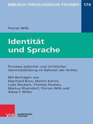 cover image of Identität und Sprache